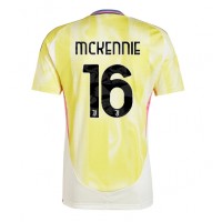 Maglie da calcio Juventus Weston McKennie #16 Seconda Maglia 2024-25 Manica Corta